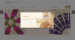 Desktop Screenshot of fairandwhite.com